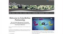 Desktop Screenshot of colemckee.com
